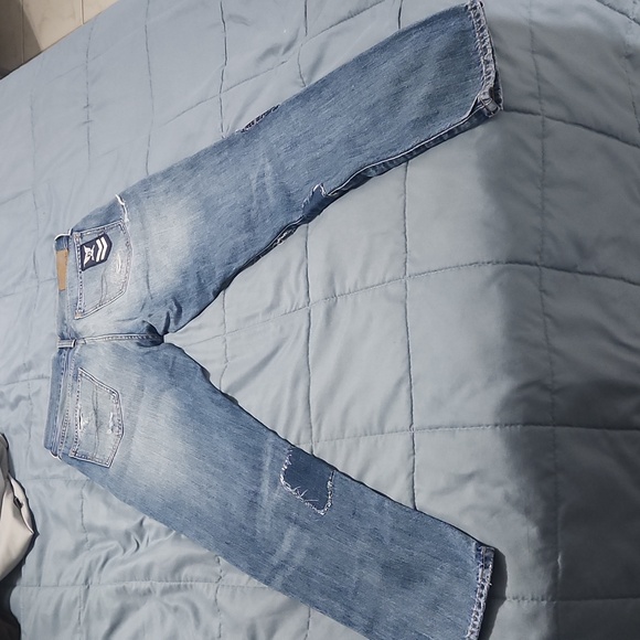 Polo by Ralph Lauren Blue Distressed Women's Jeans - Picture 14 of 17